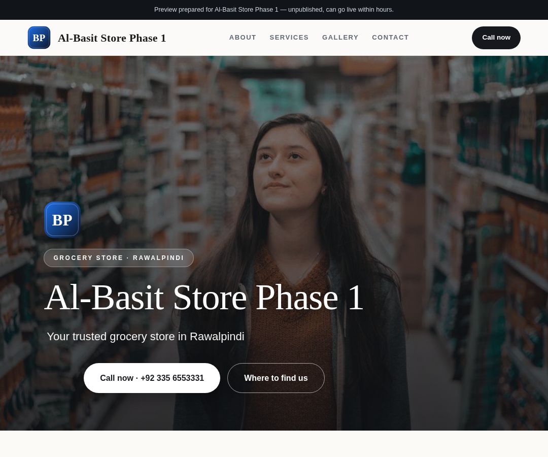 Al-Basit Store Phase 1