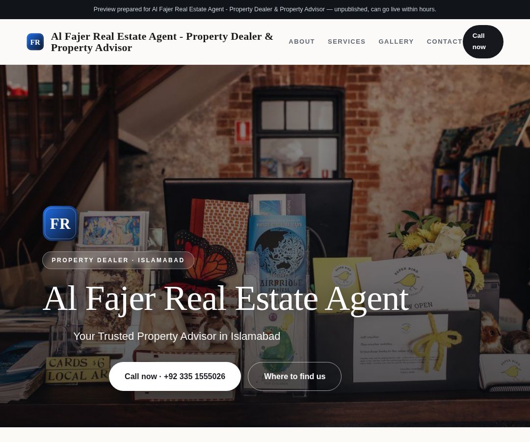 Al Fajer Real Estate Agent - Property Dealer & Property Advisor