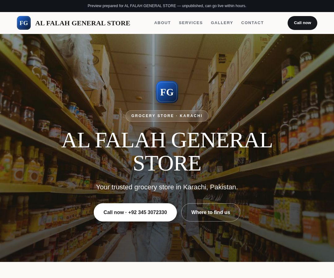 AL FALAH GENERAL STORE