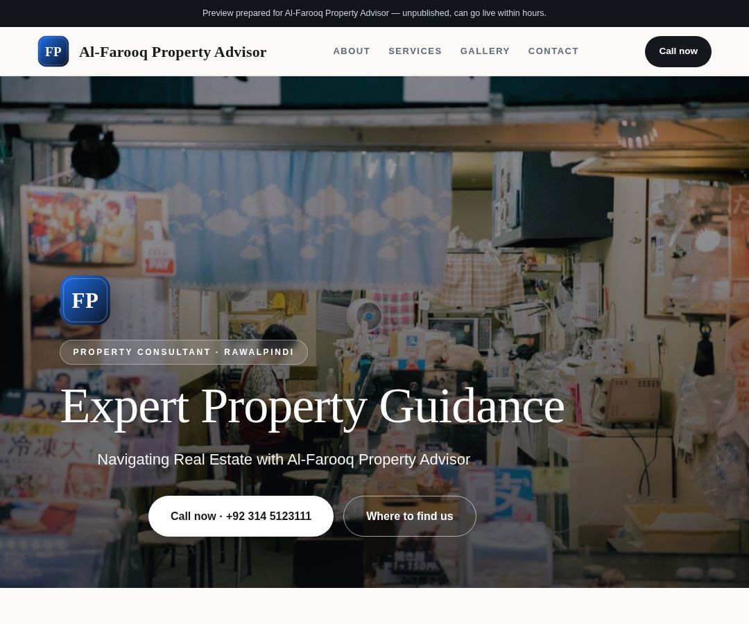 Al-Farooq Property Advisor