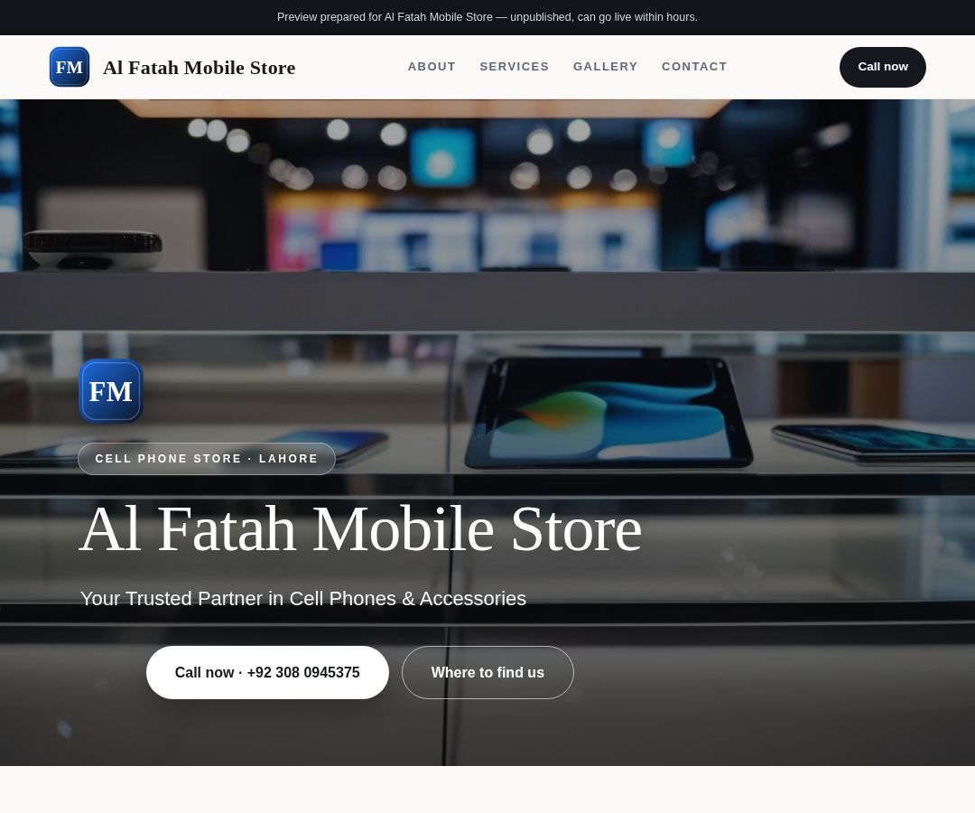 Al Fatah Mobile Store