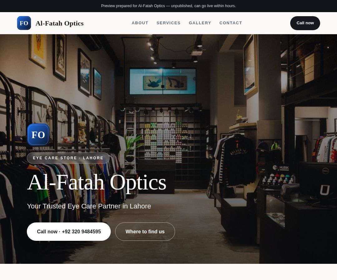 Al-Fatah Optics