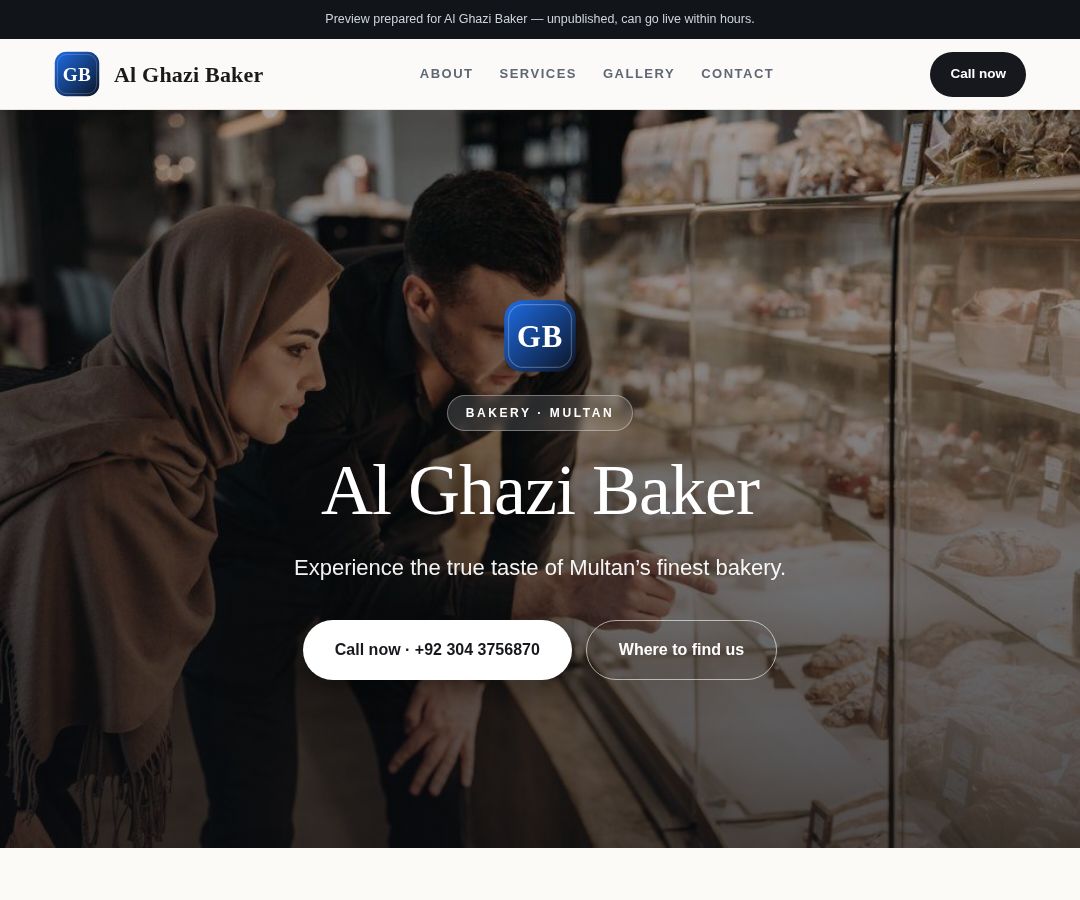 Al Ghazi Baker