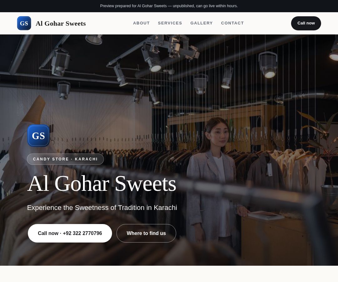 Al Gohar Sweets