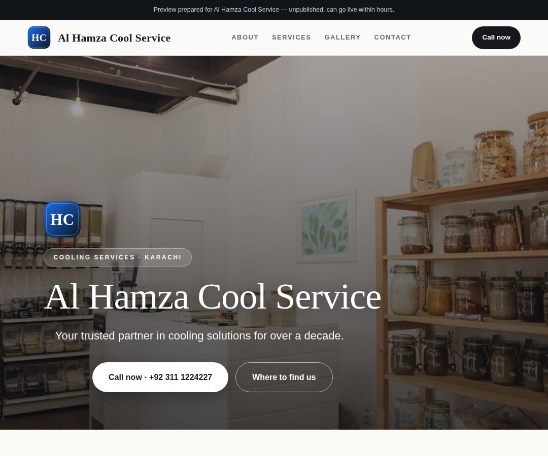 Al Hamza Cool Service