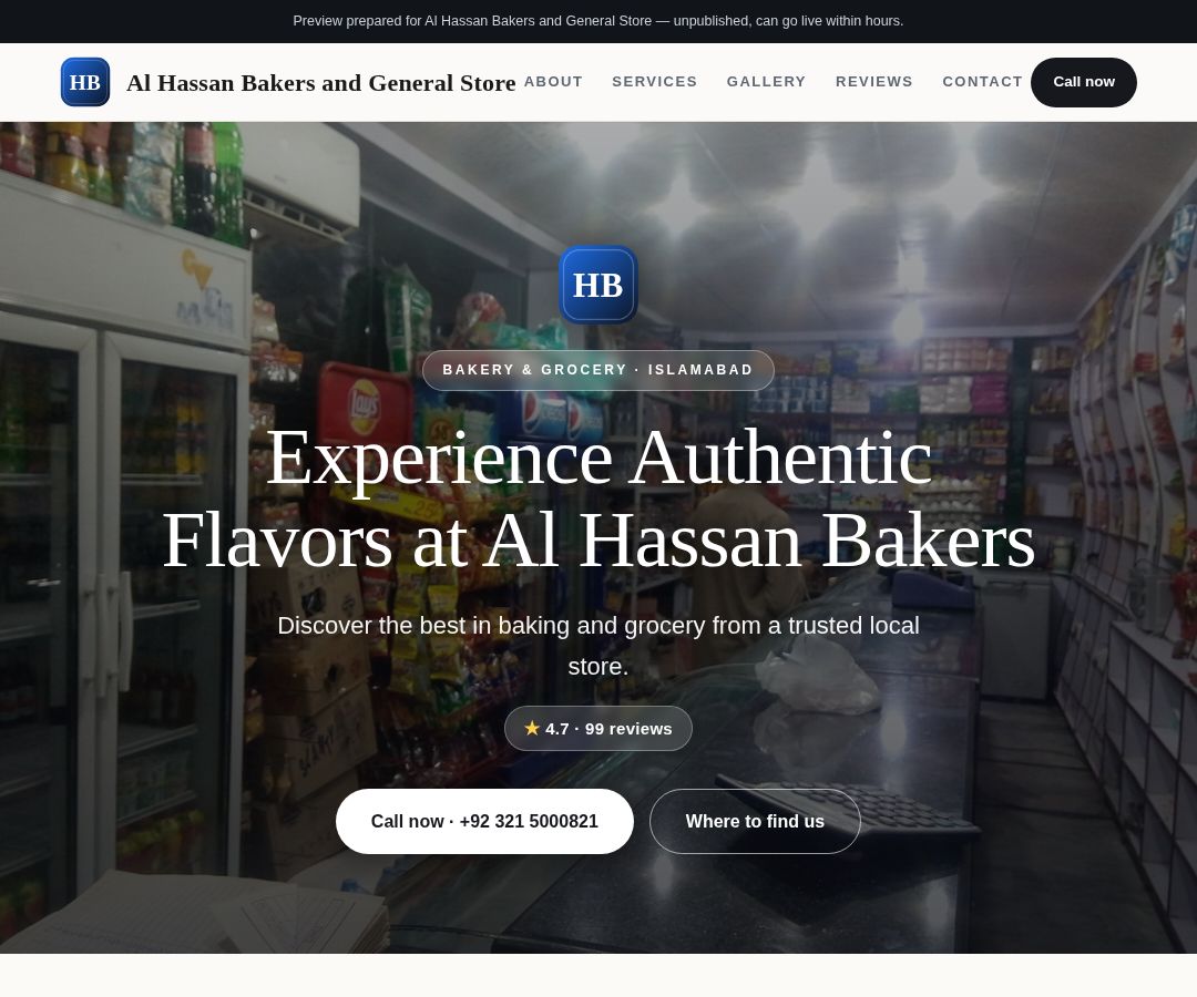 Al Hassan Bakers and General Store