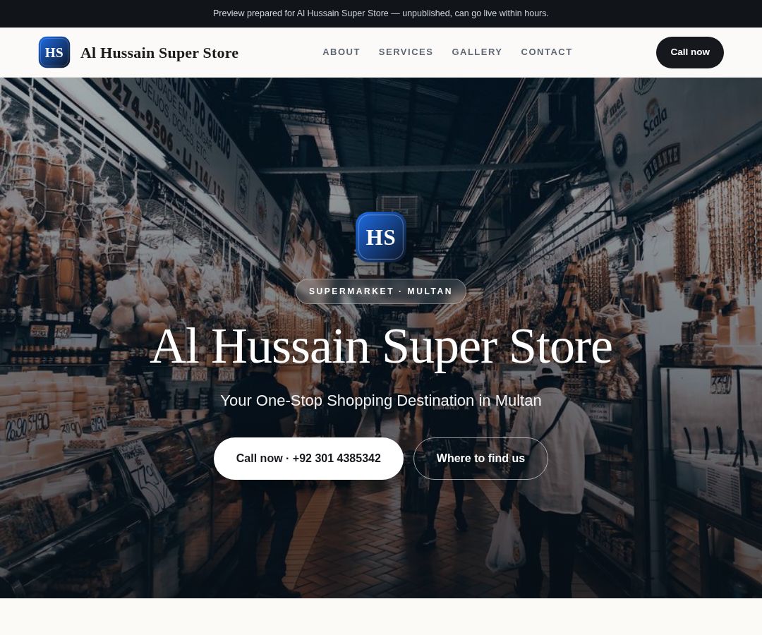 Al Hussain Super Store