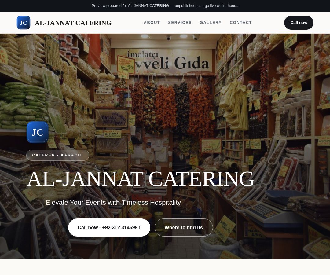 AL-JANNAT CATERING
