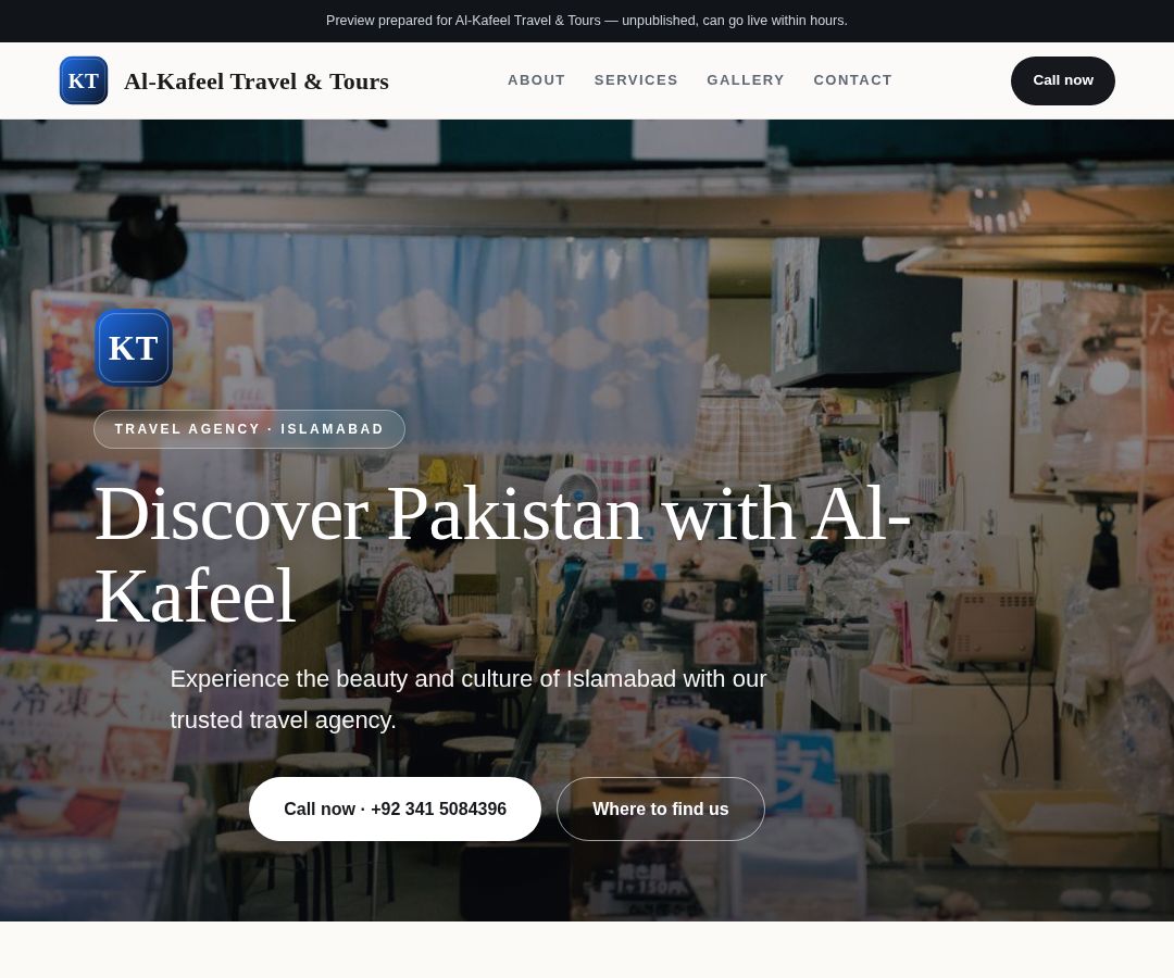 Al-Kafeel Travel & Tours