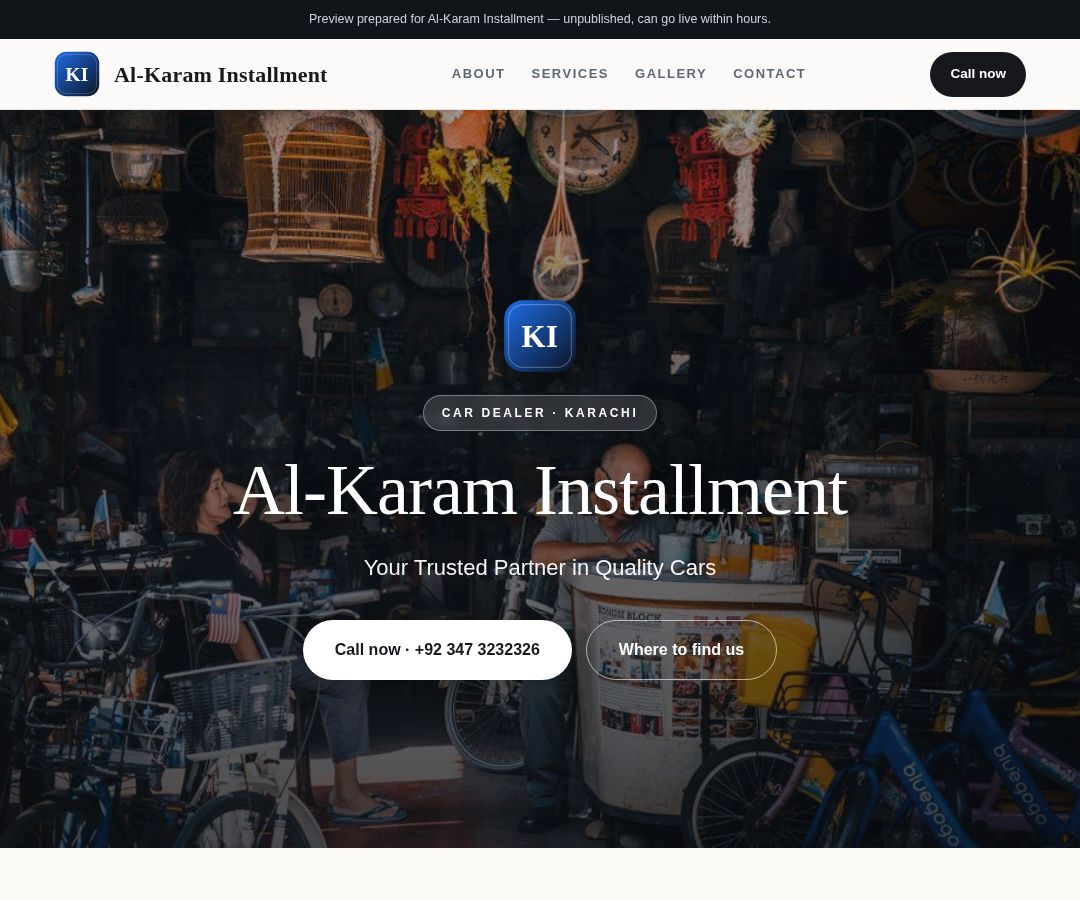 Al-Karam Installment