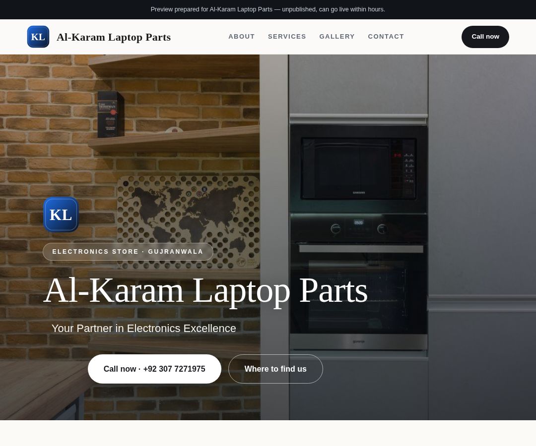 Al-Karam Laptop Parts