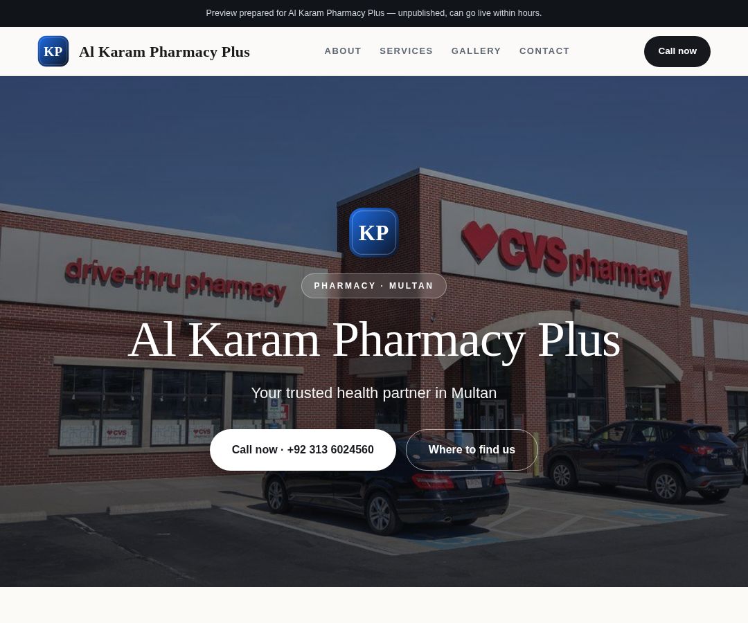 Al Karam Pharmacy Plus