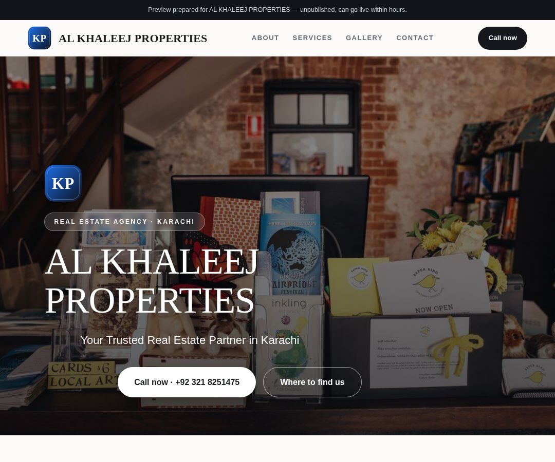 AL KHALEEJ PROPERTIES