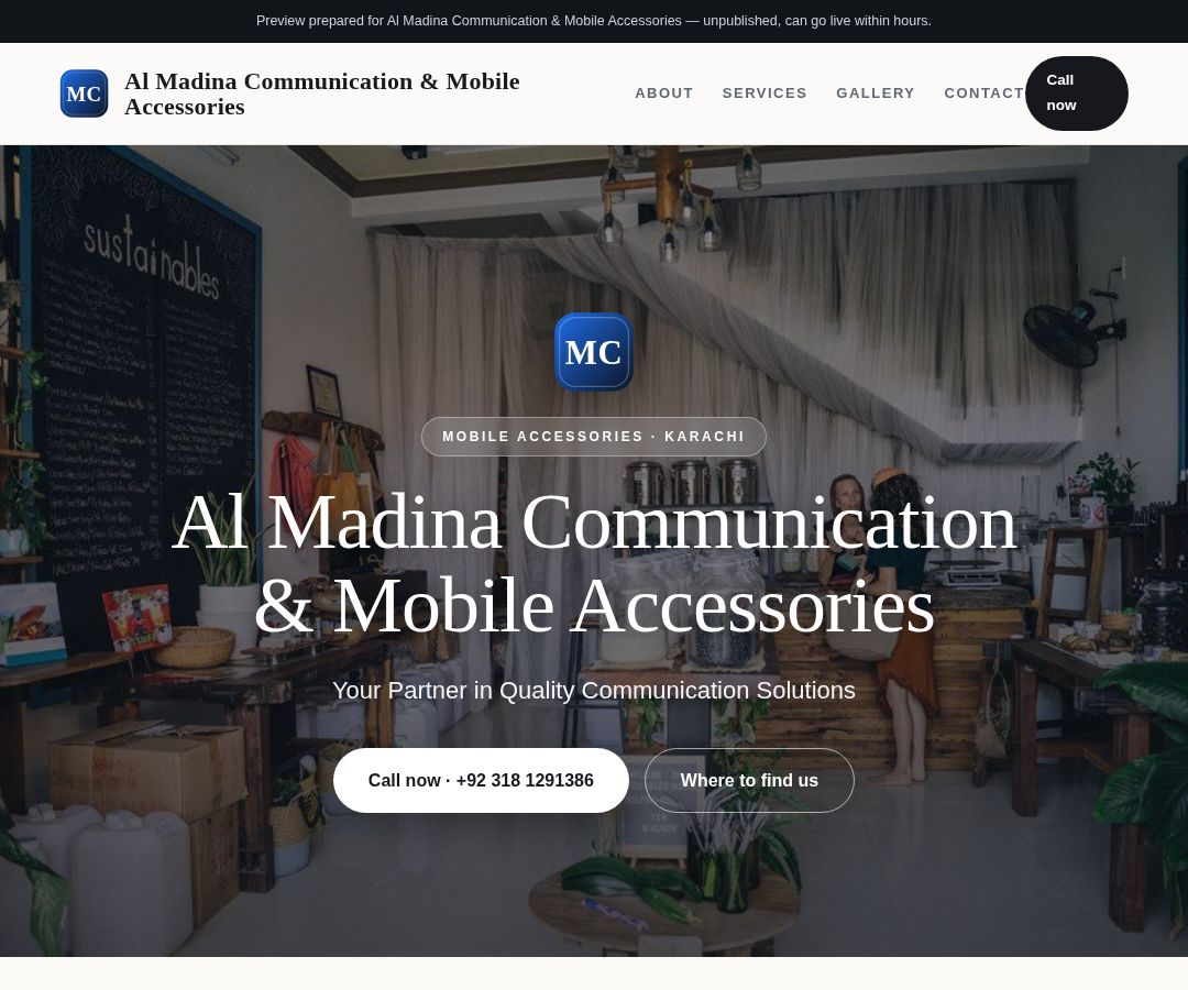 Al Madina Communication & Mobile Accessories