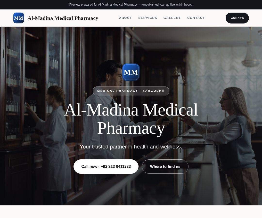 Al-Madina Medical Pharmacy