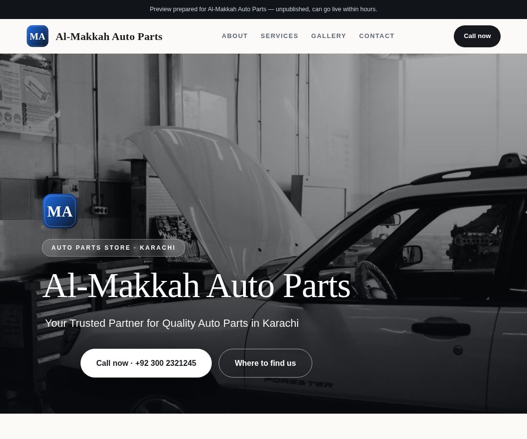 Al-Makkah Auto Parts