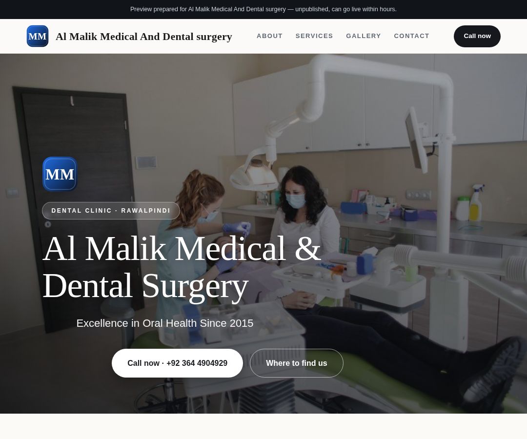 Al Malik Medical And Dental surgery