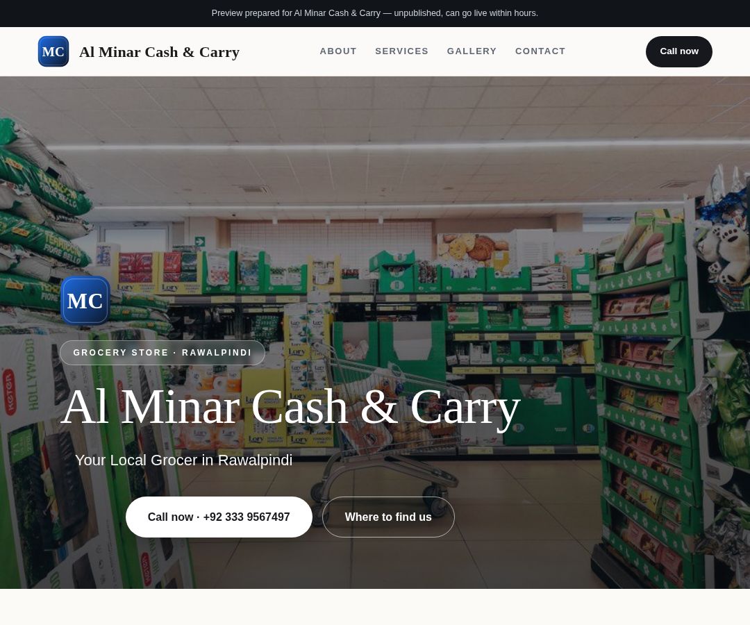 Al Minar Cash & Carry