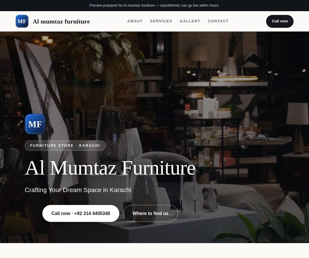 Al mumtaz furniture