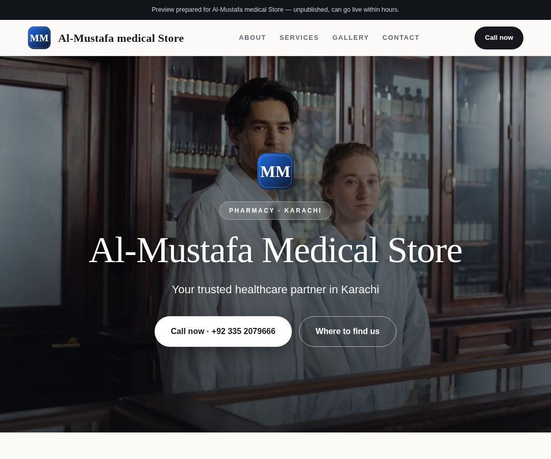 Al-Mustafa medical Store