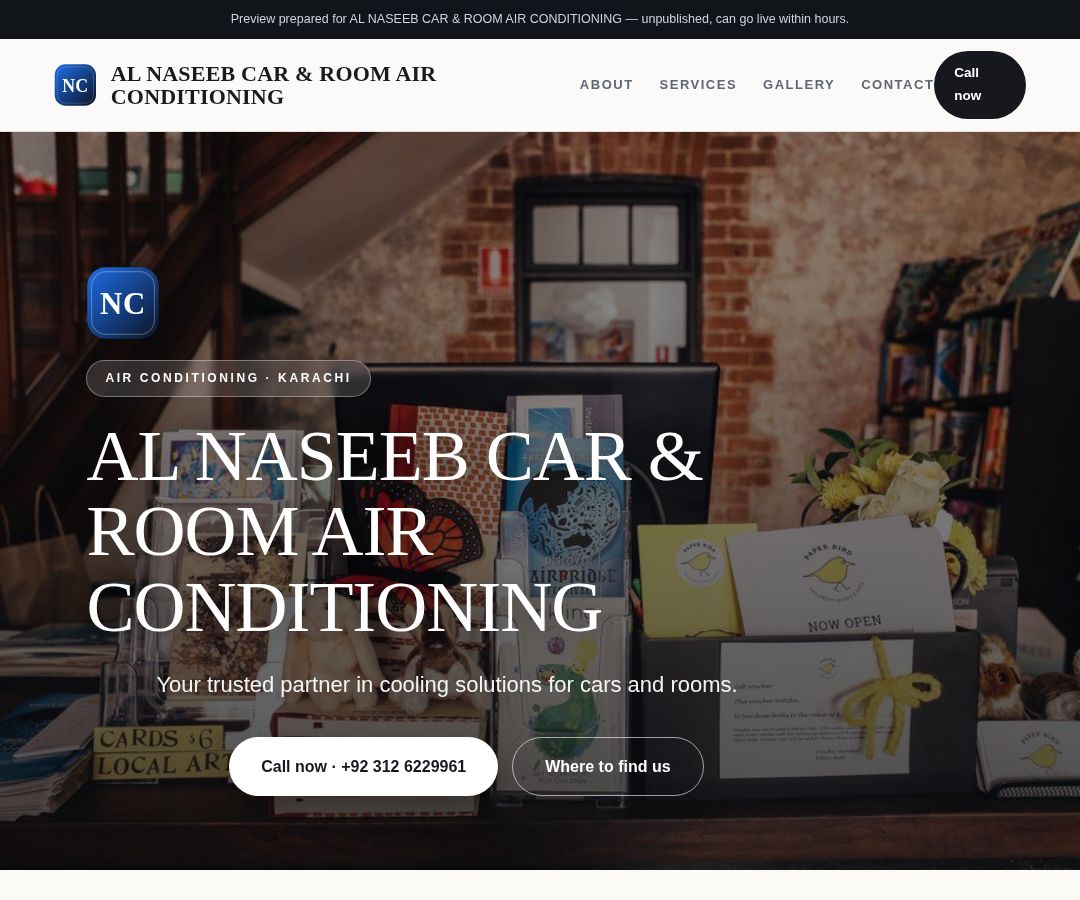 AL NASEEB CAR & ROOM AIR CONDITIONING