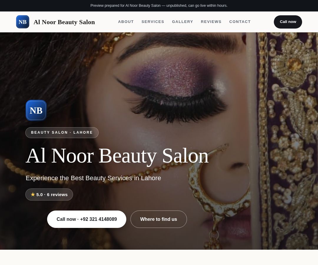 Al Noor Beauty Salon
