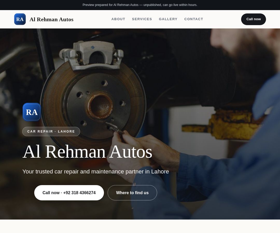 Al Rehman Autos