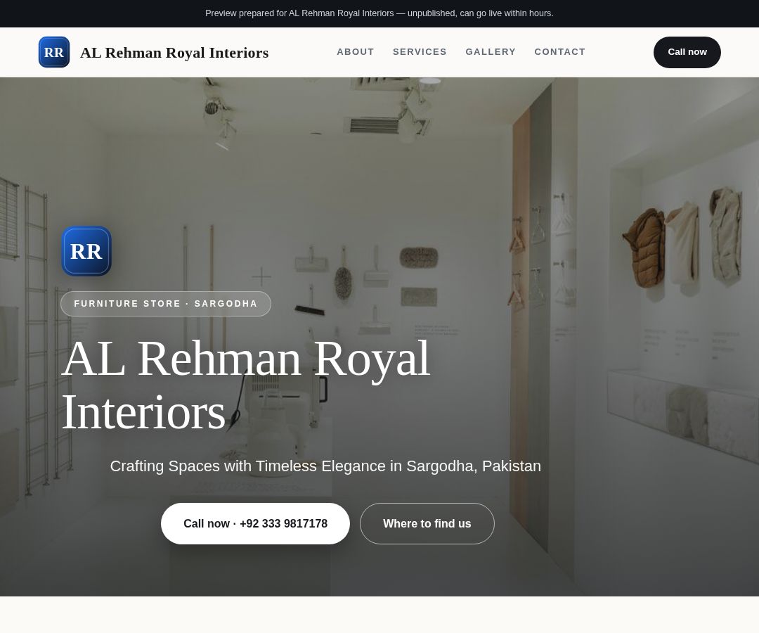 AL Rehman Royal Interiors