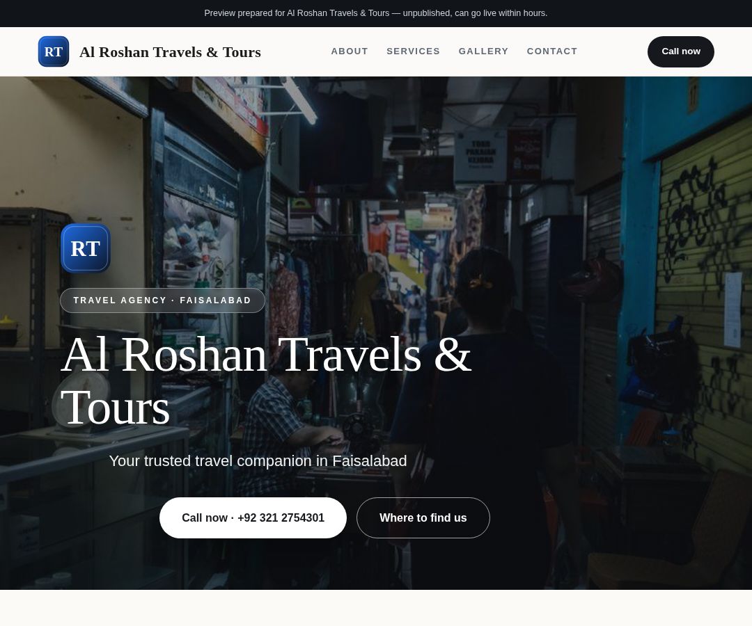 Al Roshan Travels & Tours