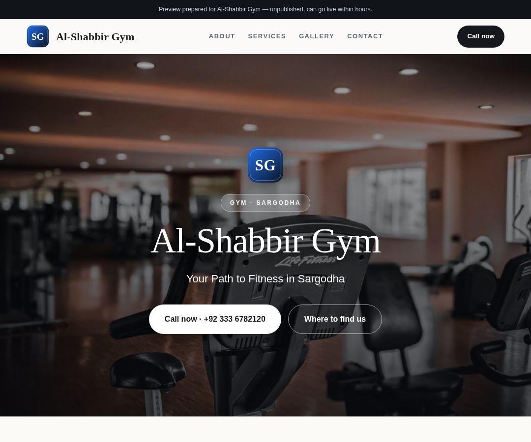 Al-Shabbir Gym