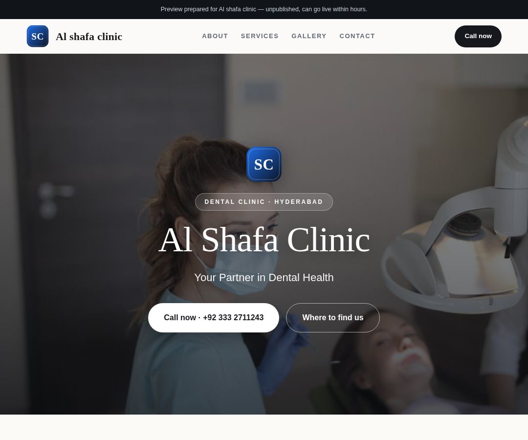 Al shafa clinic