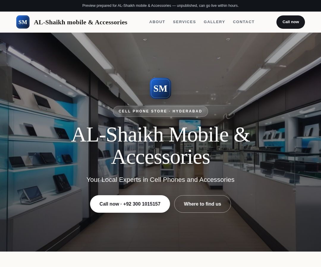 AL-Shaikh mobile & Accessories