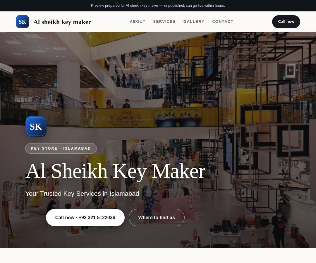 Al sheikh key maker