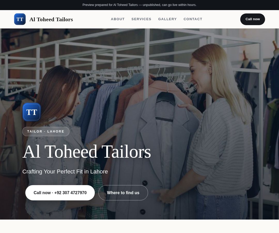 Al Toheed Tailors