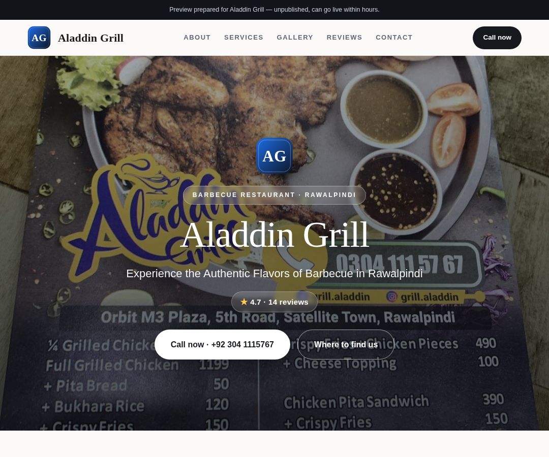Aladdin Grill