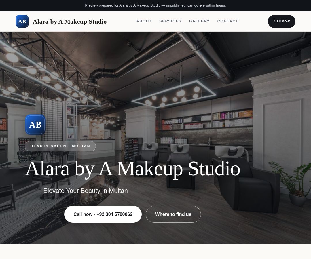 Alara by A Makeup Studio