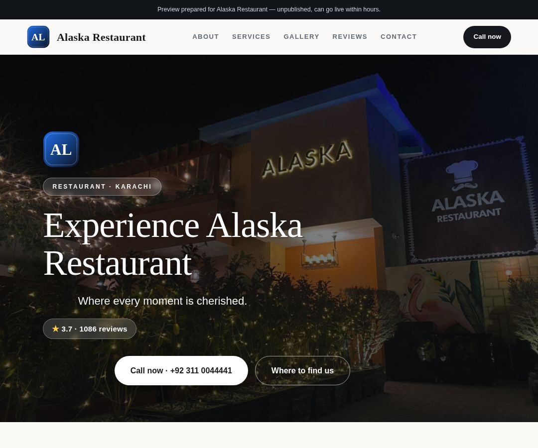 Alaska Restaurant