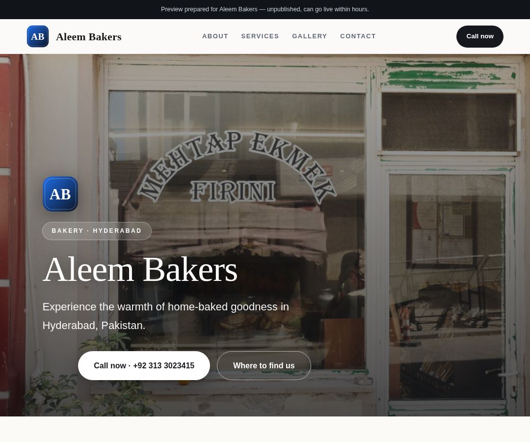 Aleem Bakers