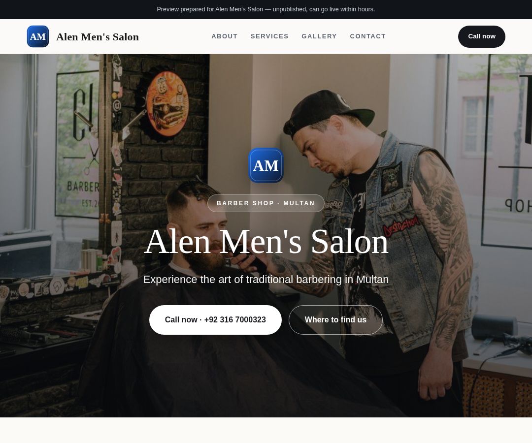 Alen Men's Salon