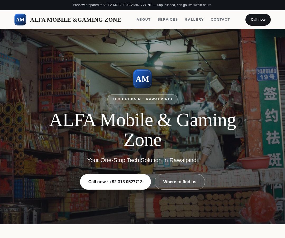 ALFA MOBILE &GAMING ZONE