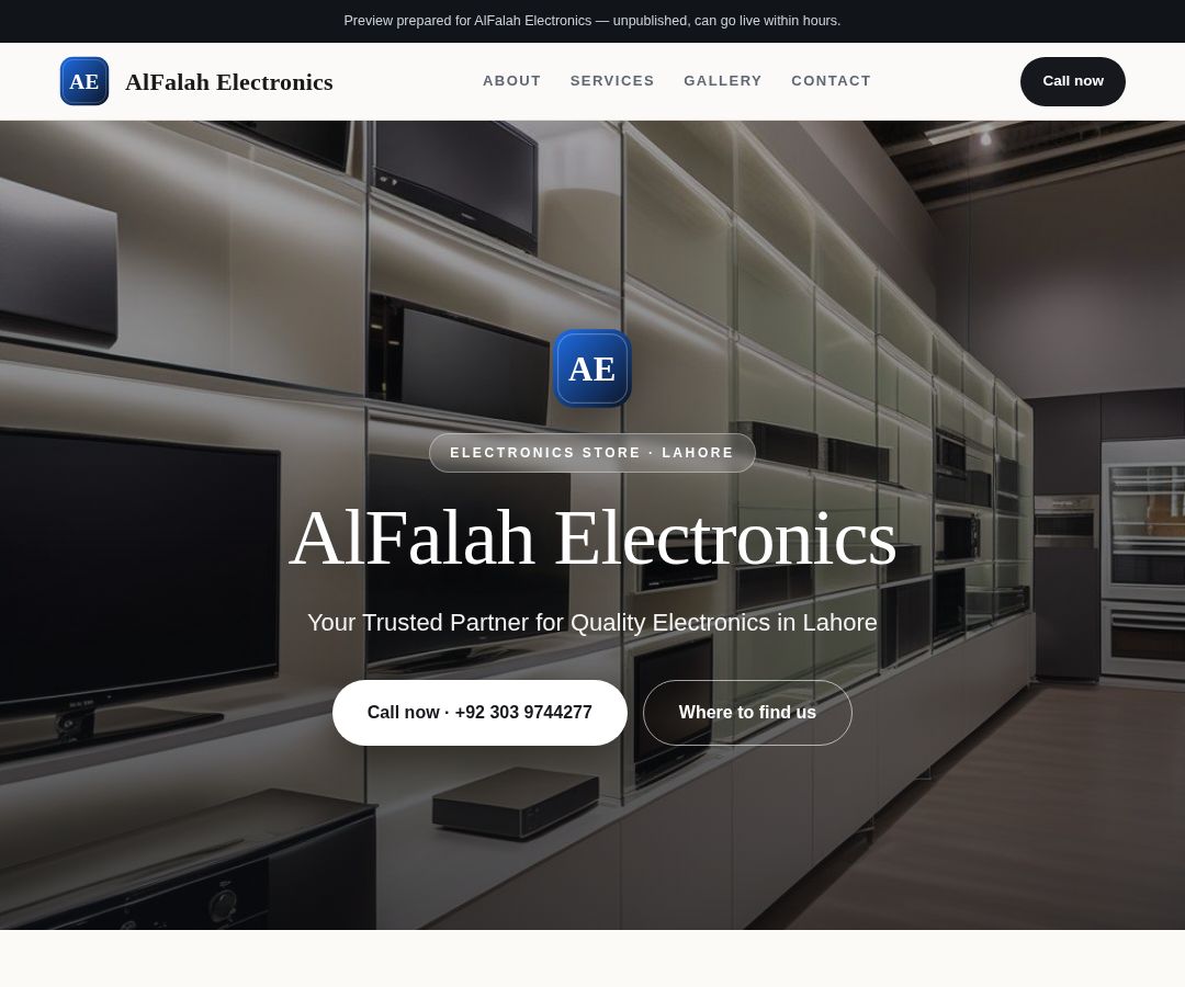 AlFalah Electronics