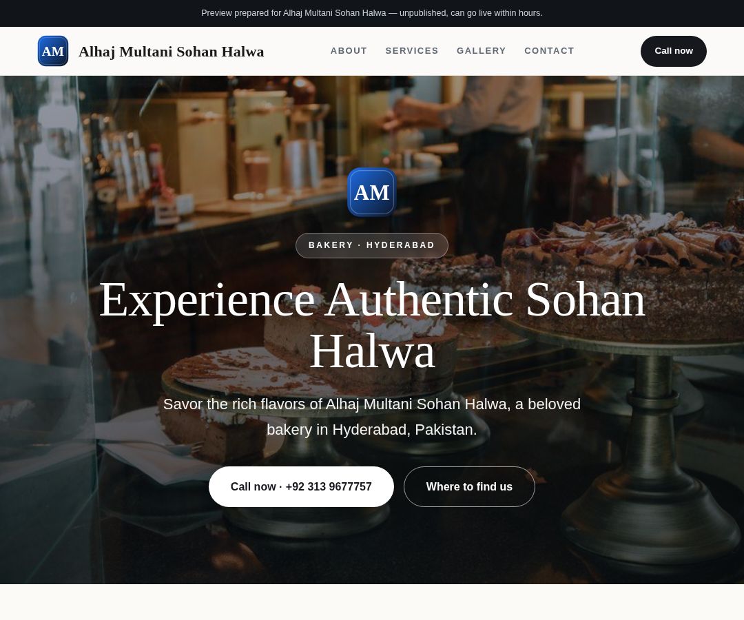 Alhaj Multani Sohan Halwa