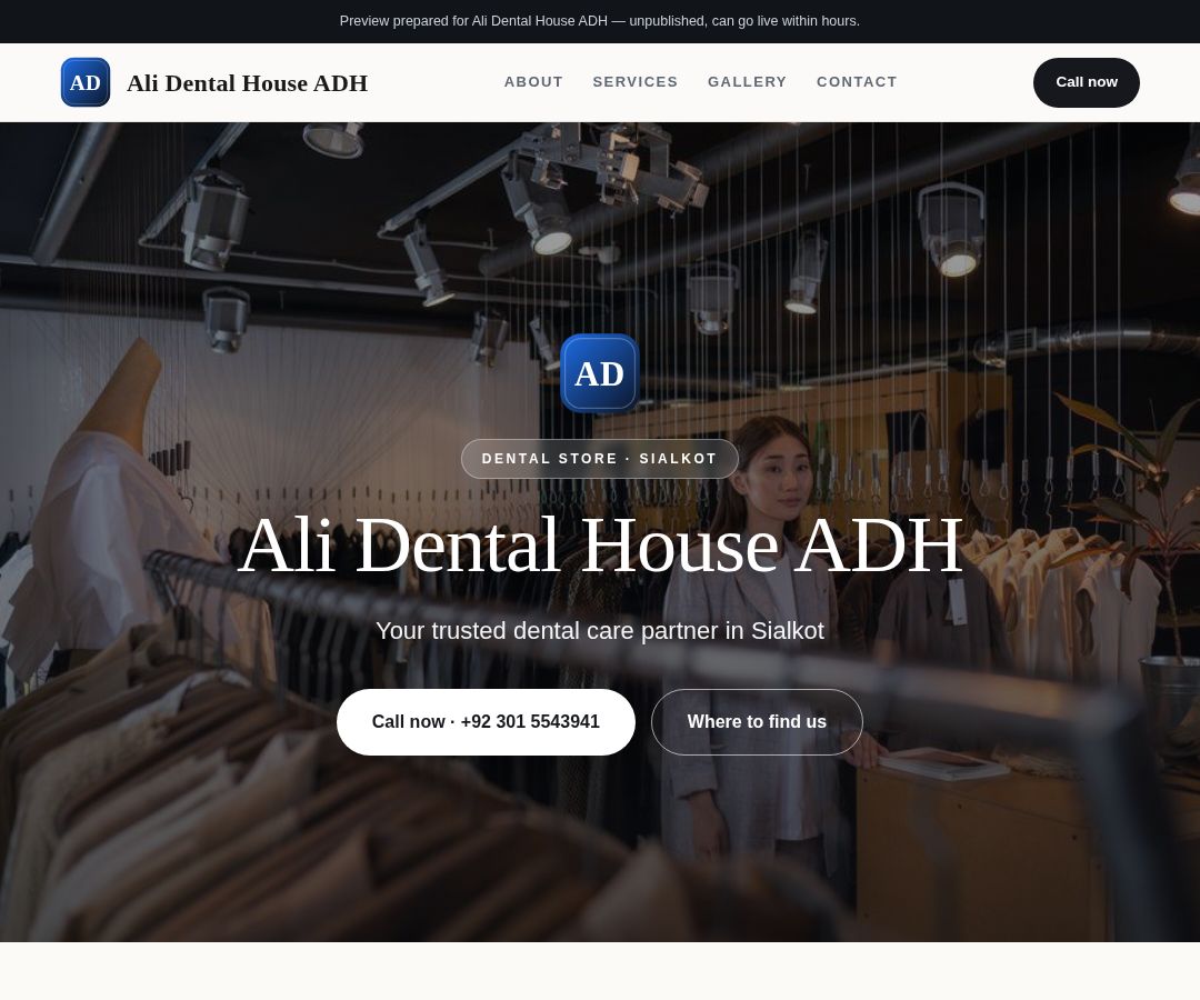 Ali Dental House ADH