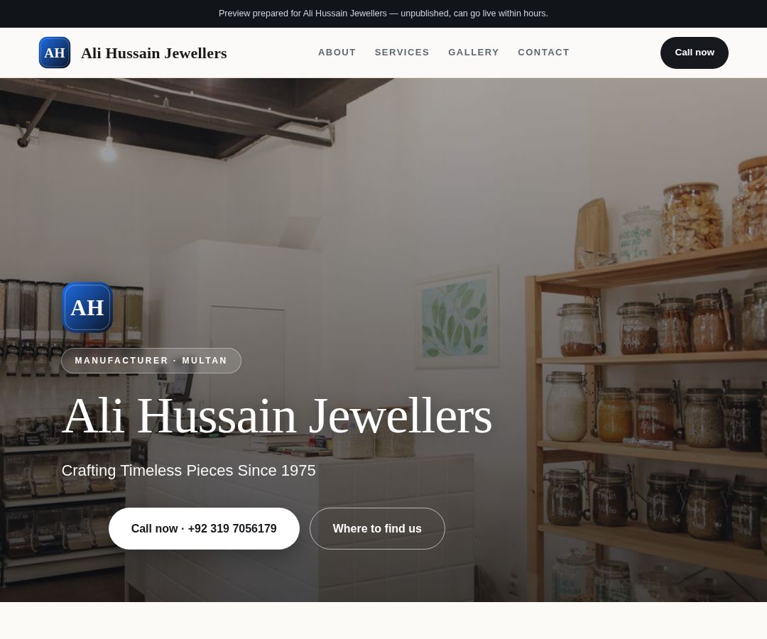 Ali Hussain Jewellers