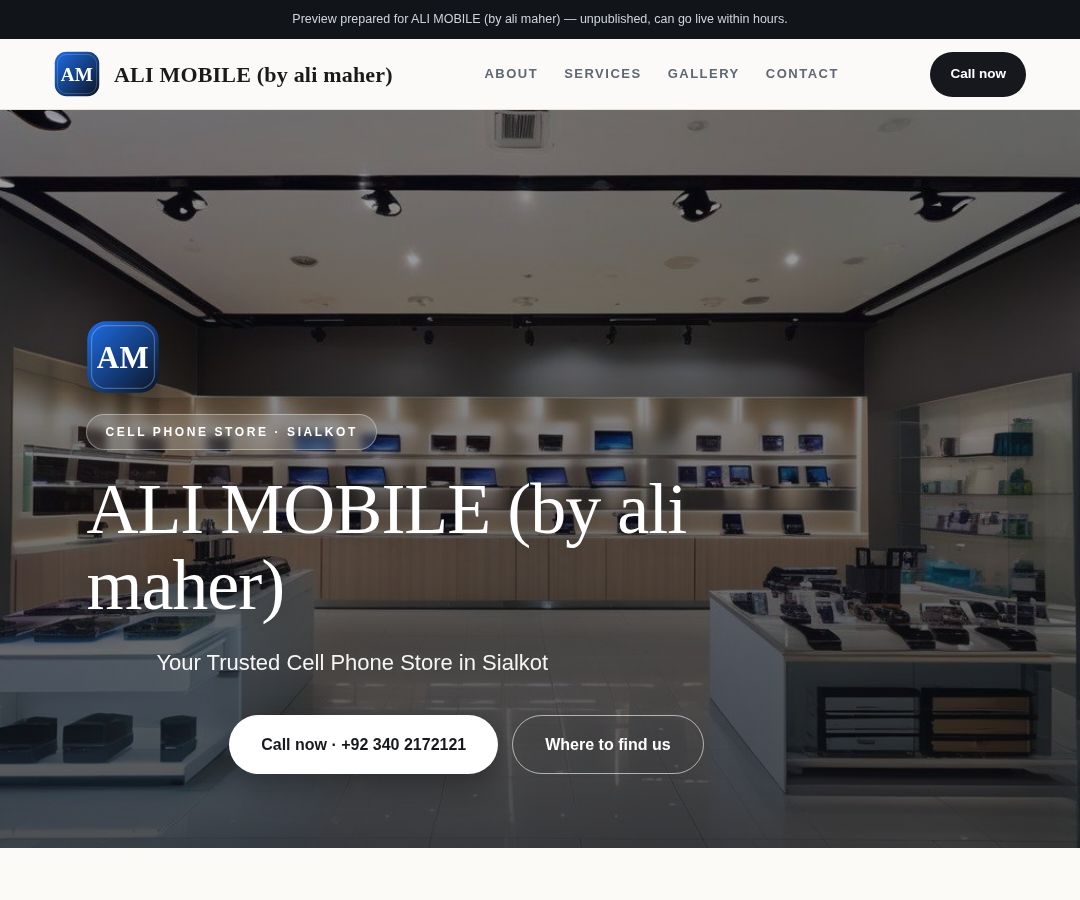 ALI MOBILE (by ali maher)