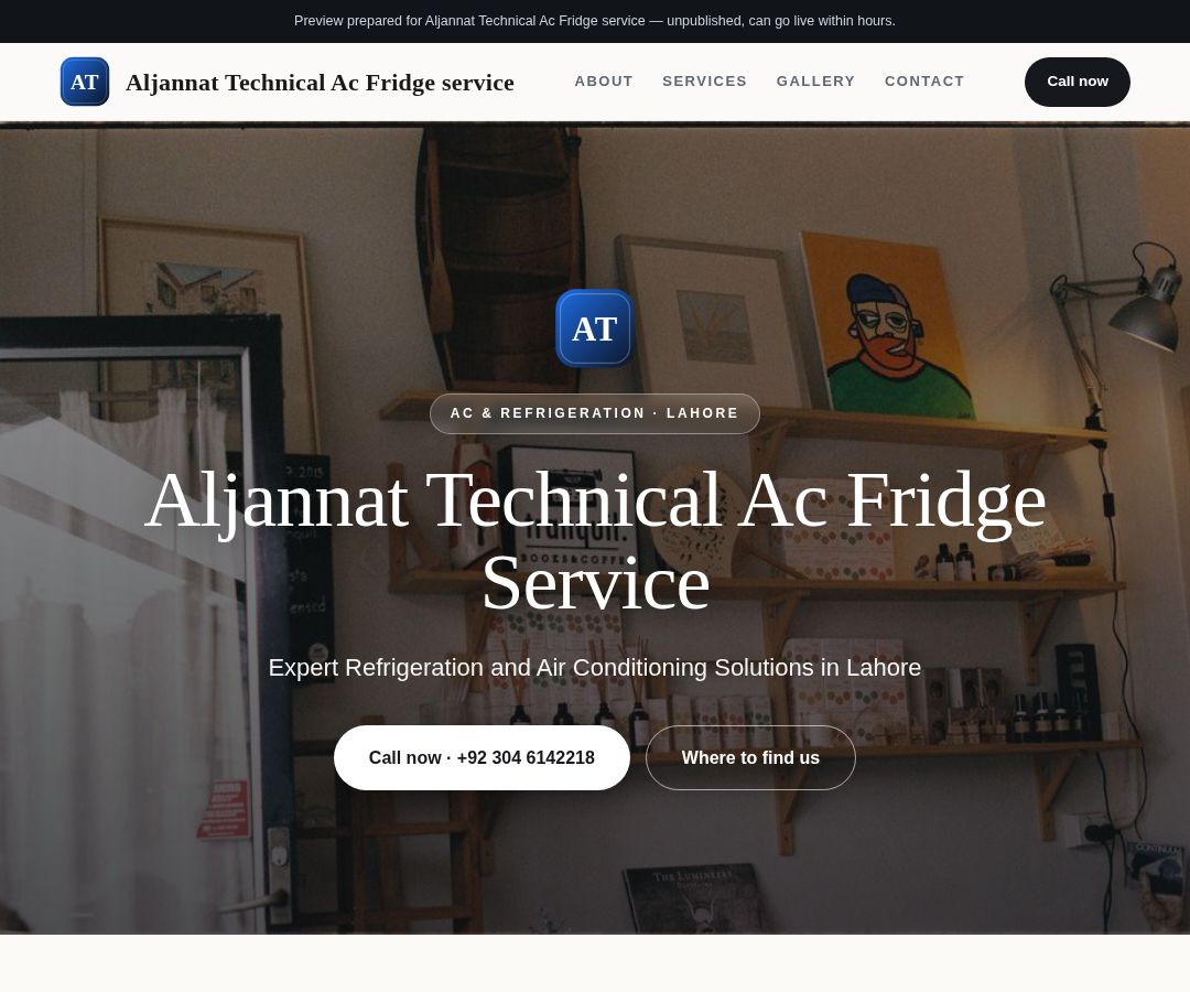 Aljannat Technical Ac Fridge service