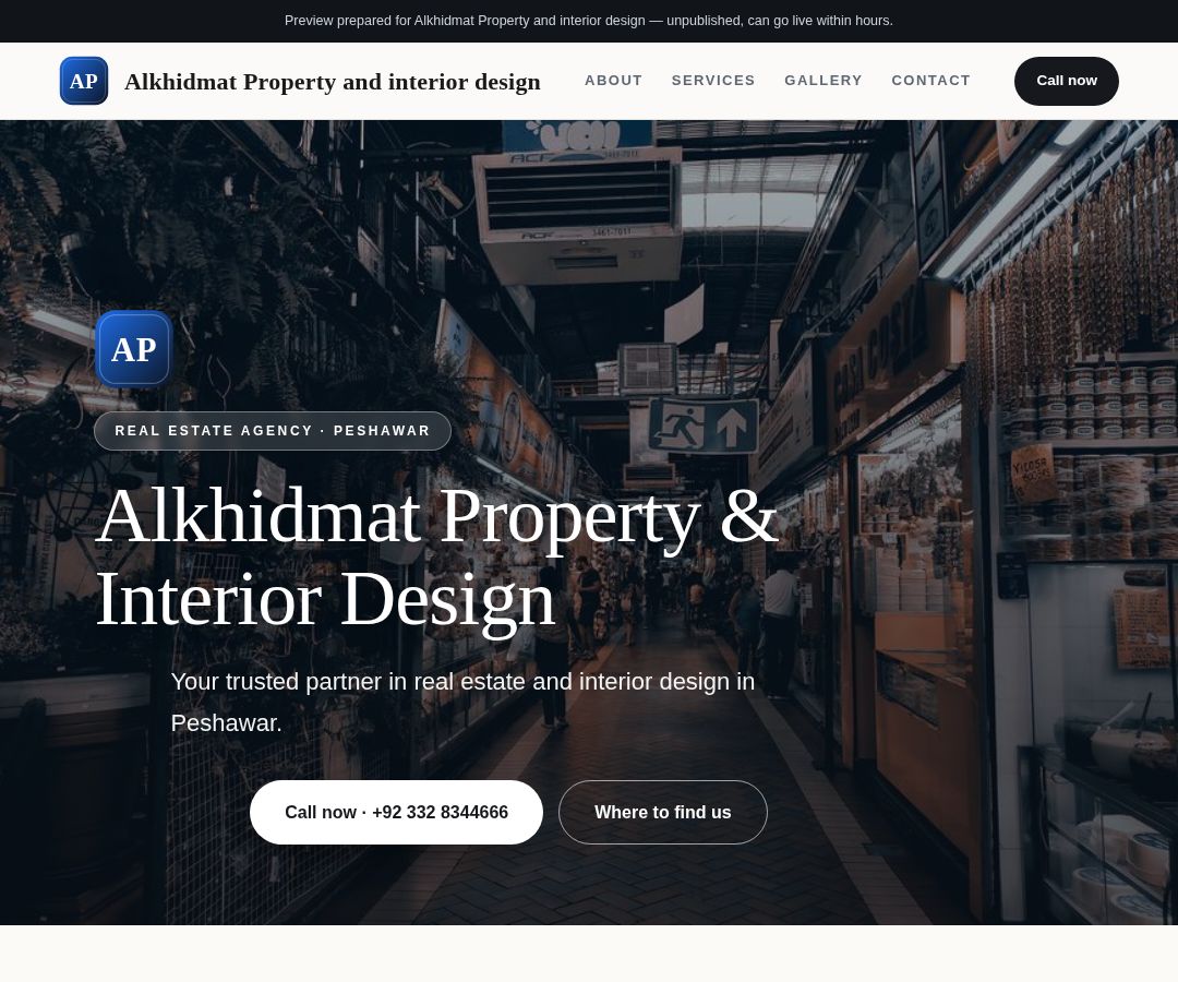 Alkhidmat Property and interior design