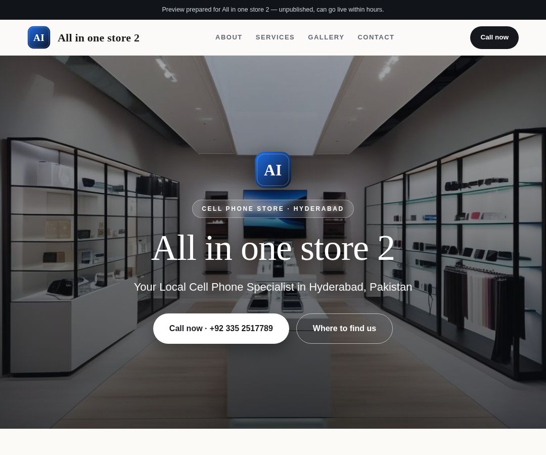 All in one store 2