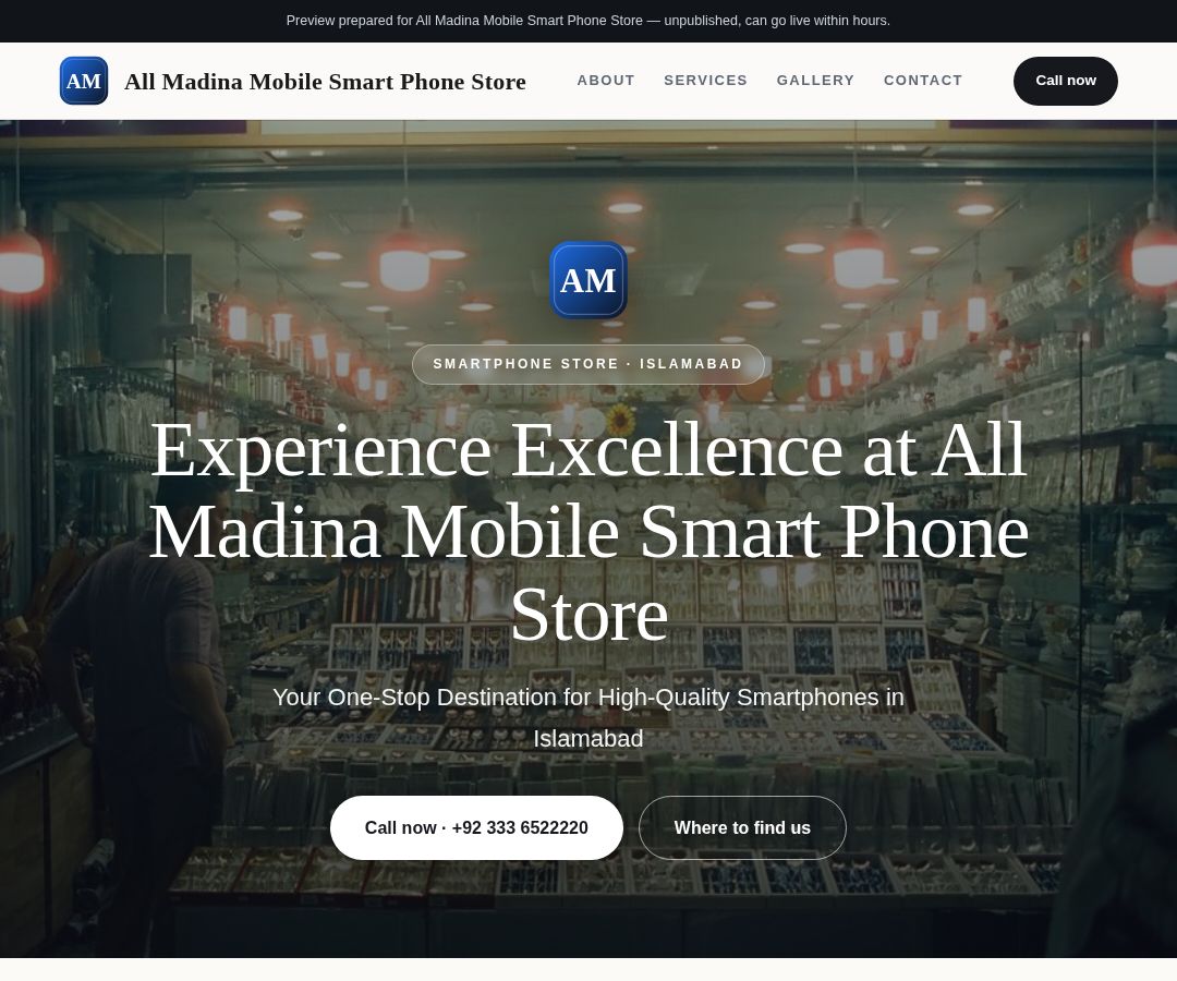 All Madina Mobile Smart Phone Store