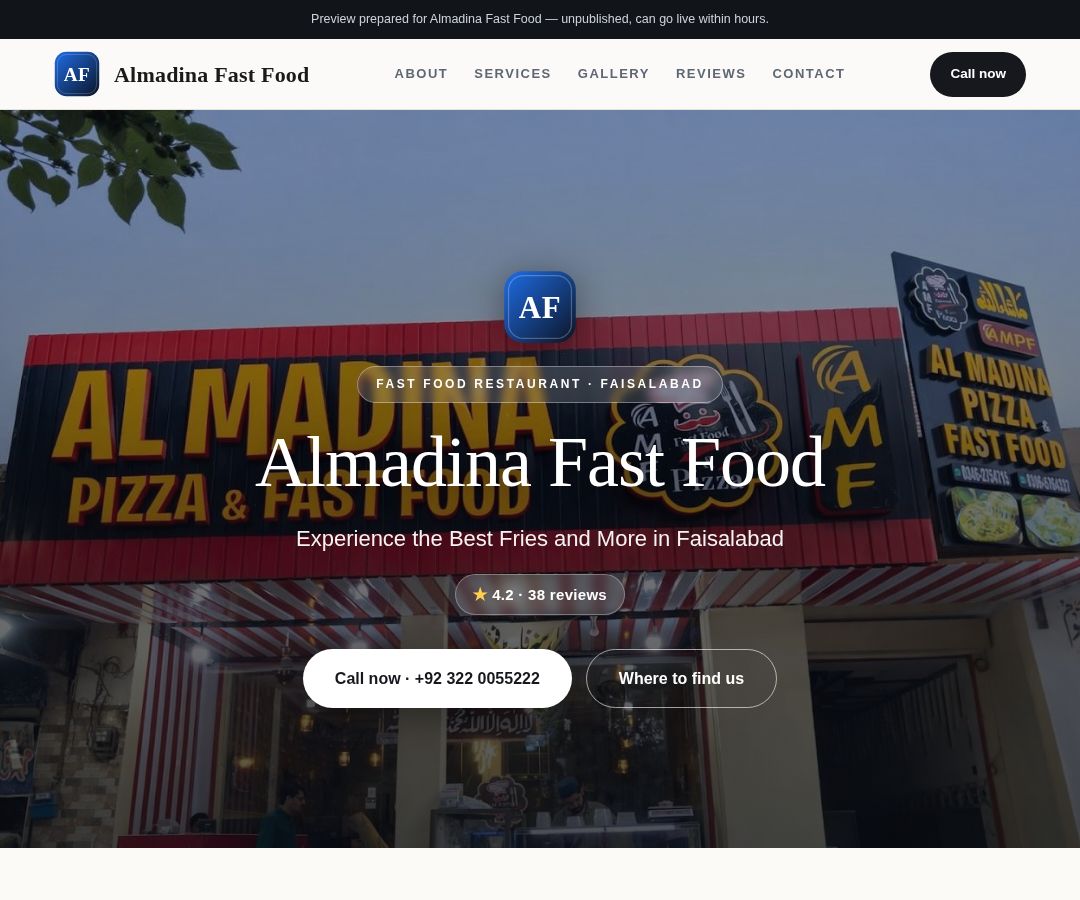 Almadina Fast Food